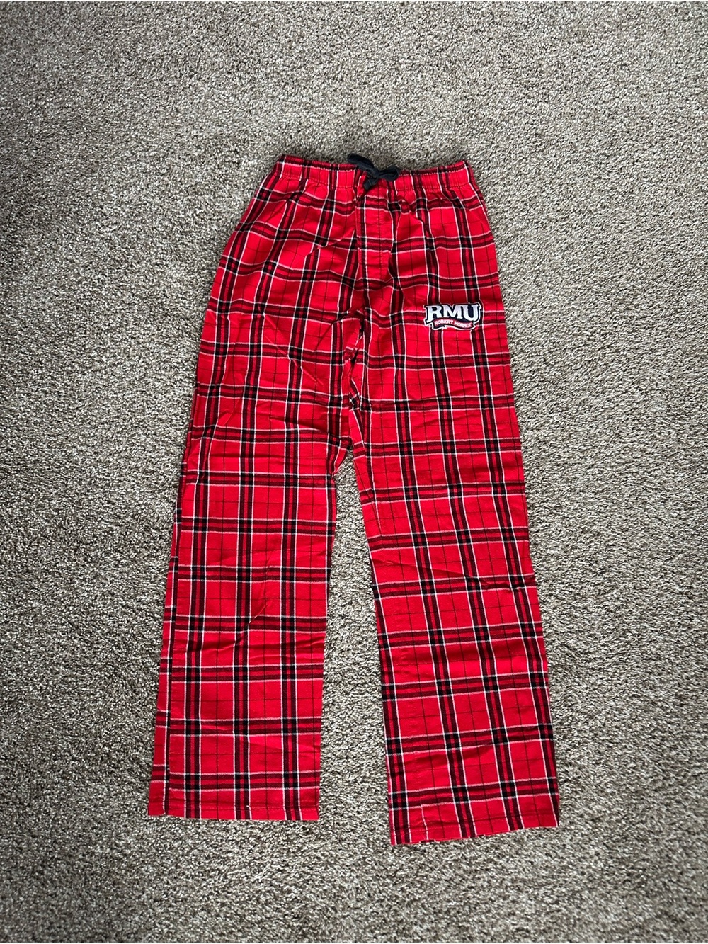 District Red Plaid Lounge Pants